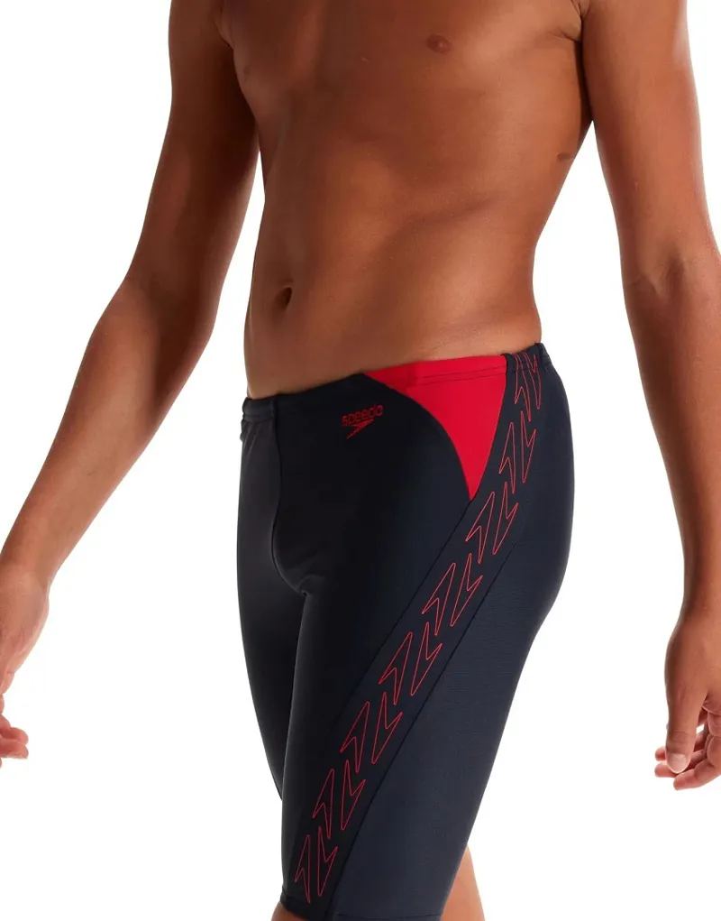Speedo Boys Hyper Boom Splice Jammer Navy/Red-6